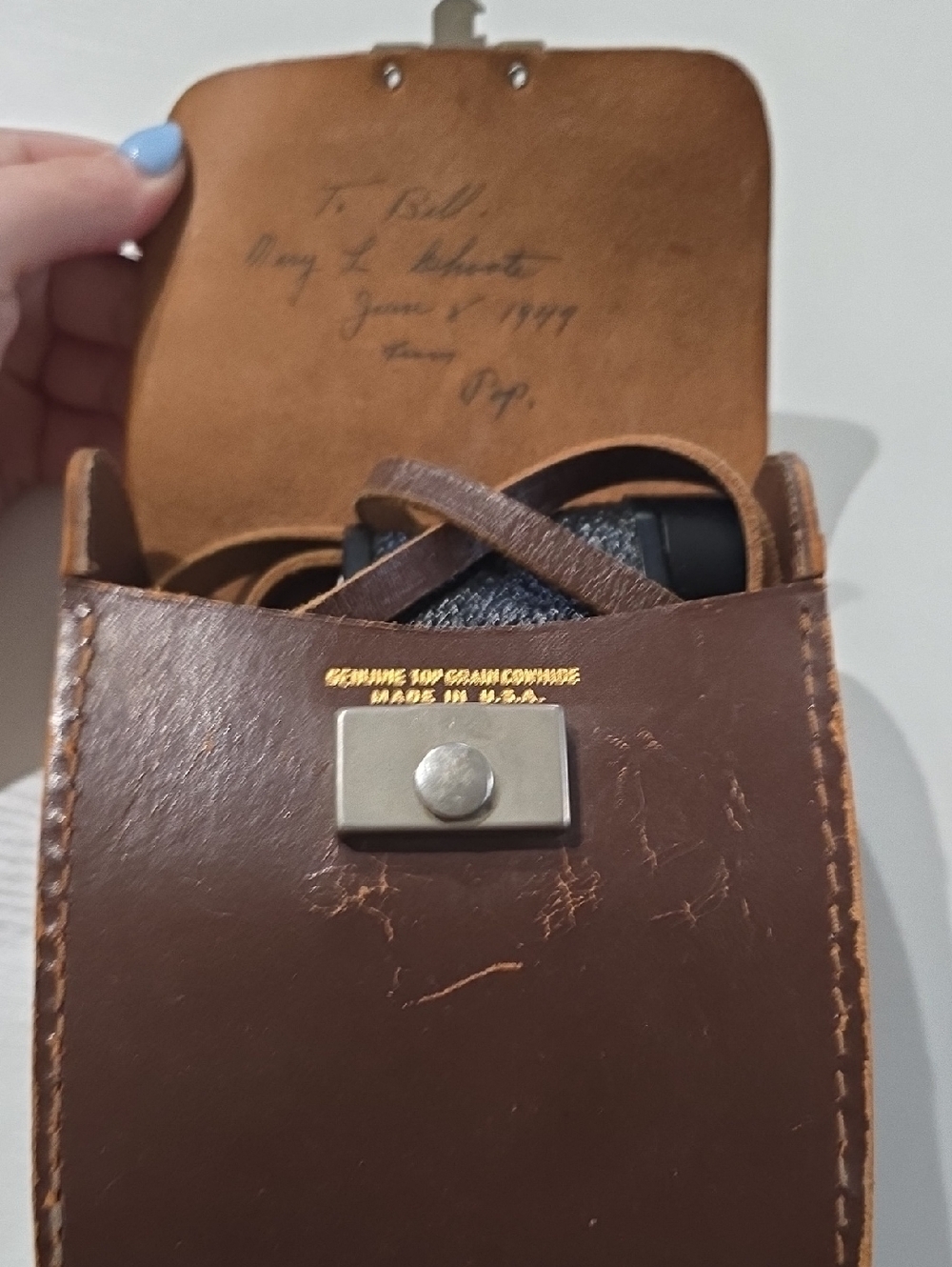 Vintage Metzlar Lightweight Cavalier 8x25 Binoculars, Used In Case
